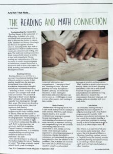 Reading and Math Literacy